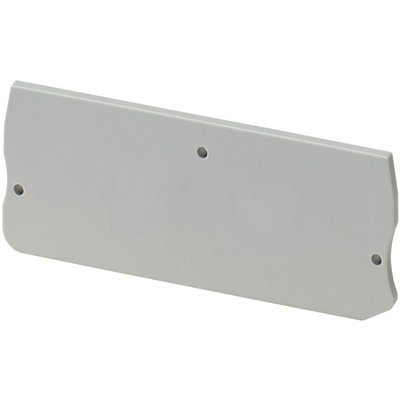 END COVER, 2PTS, 2,2MM WIDTH, FOR PUSH-IN DISCONNECT TERMINAL NSYTRP2