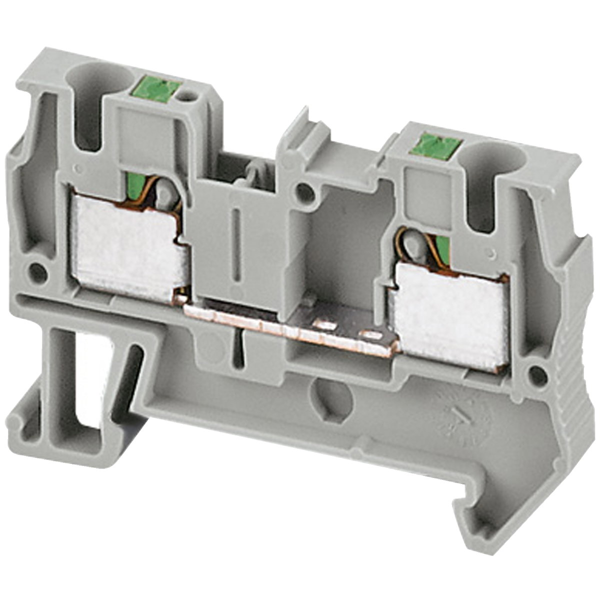 Push-in plint 4mm² grå