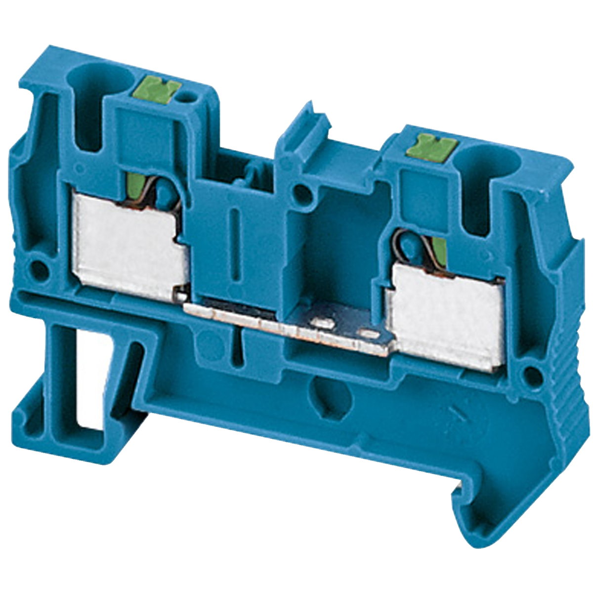 Push-in plint 4mm² blå