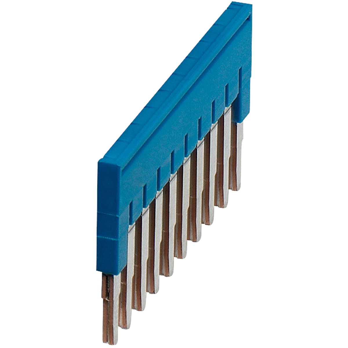 Överkoppl 10pol  2,5mm²  blå