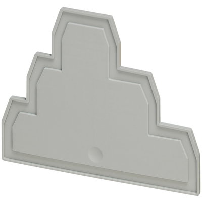 END COVER, 3 LEVEL, 2,2MM WIDTH, 6PTS, FOR SCREW TERMINALS NSYTRV26T