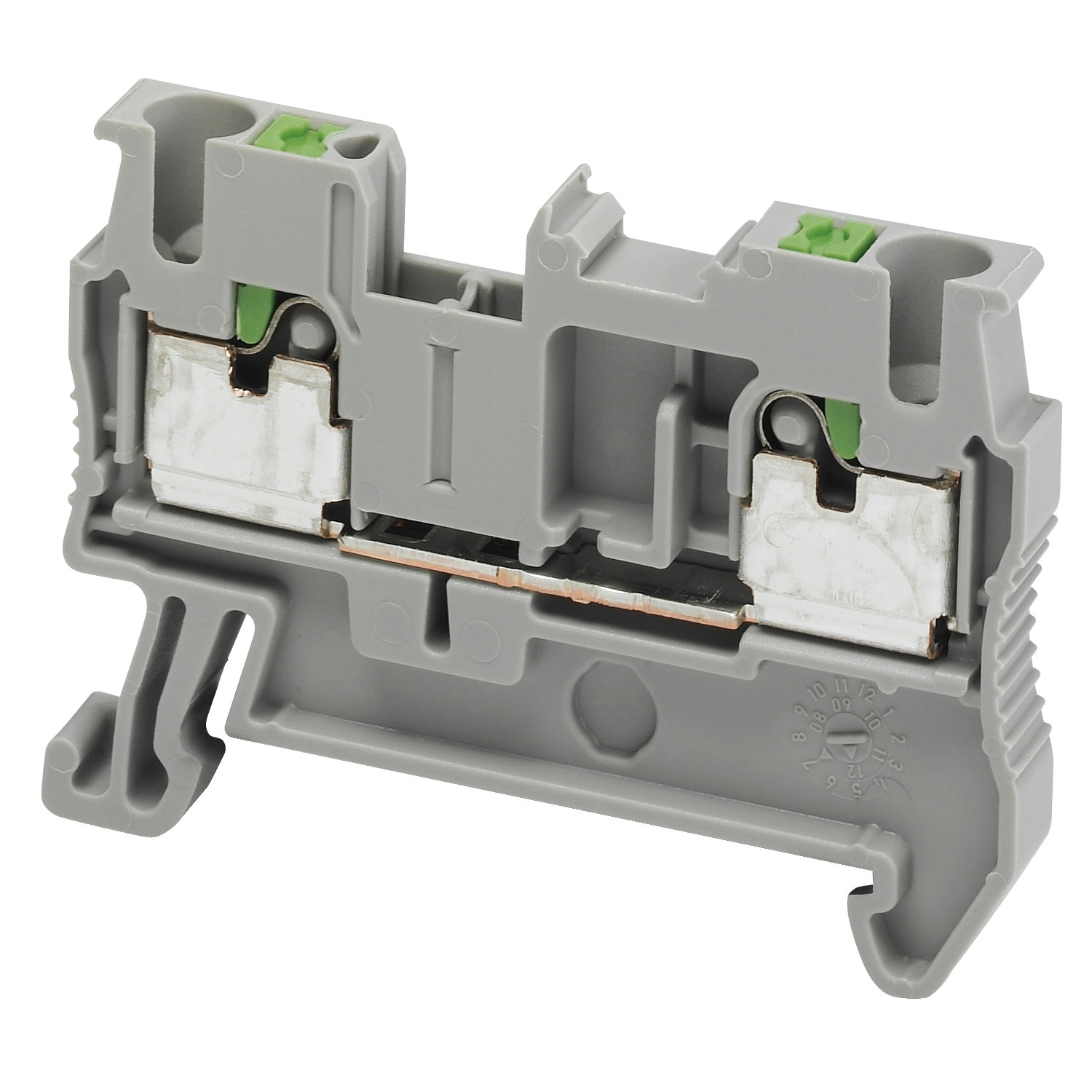 Push-in plint 2,5mm² grå