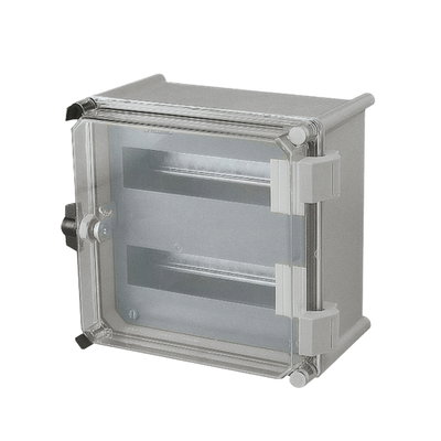 Modular distribution chassis 12modules(18mm) for PLS box 180x270mm