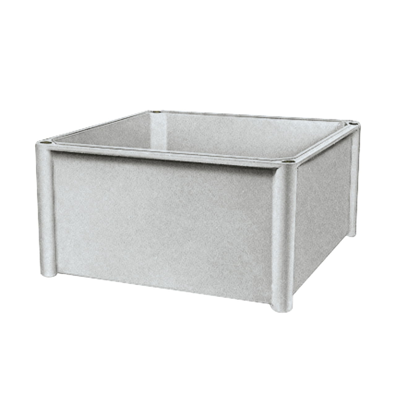 Polyester rear part of PLS box 27x54x13.5cm