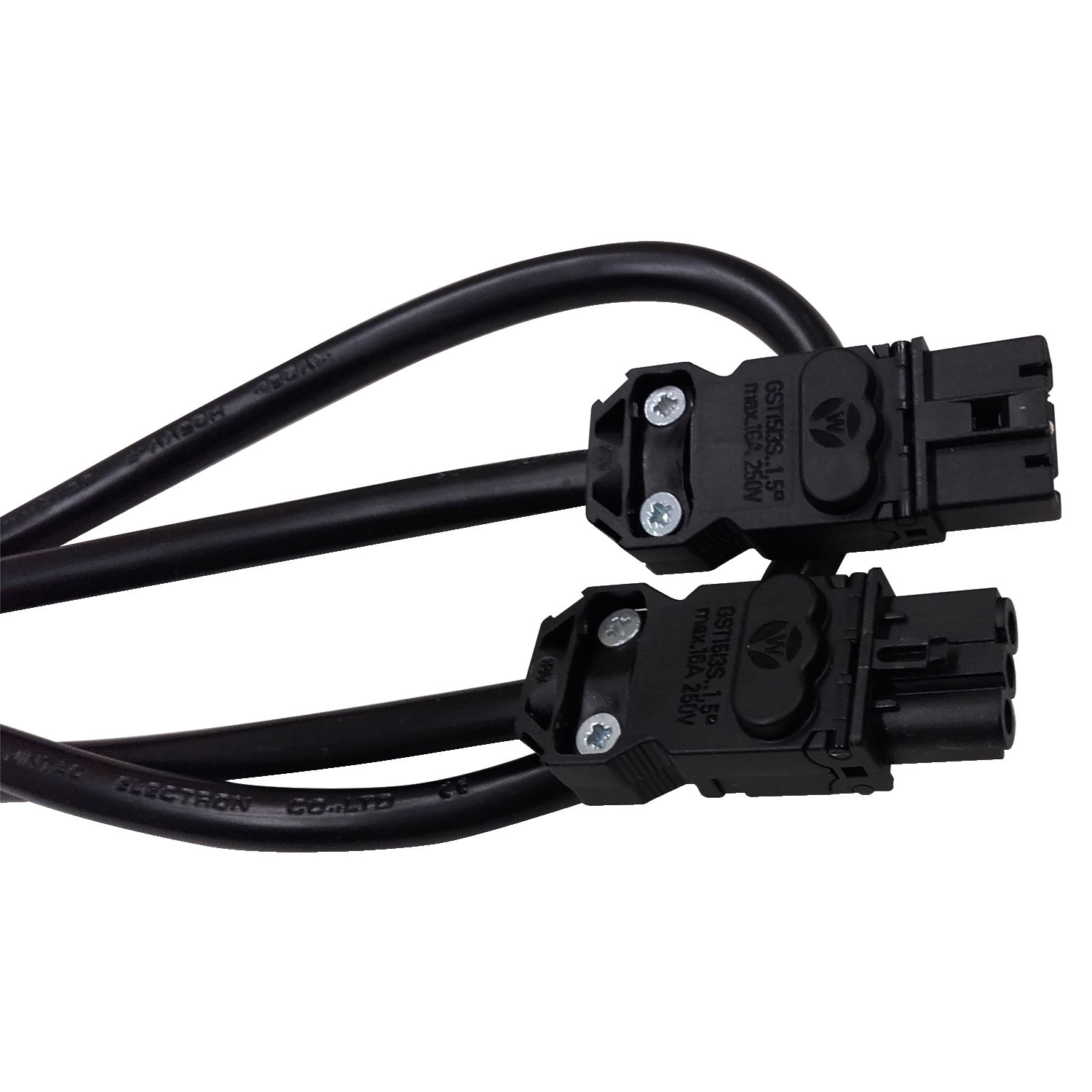 Interconnection cable 1,5m long for IEC Multi-fixing LED lamps