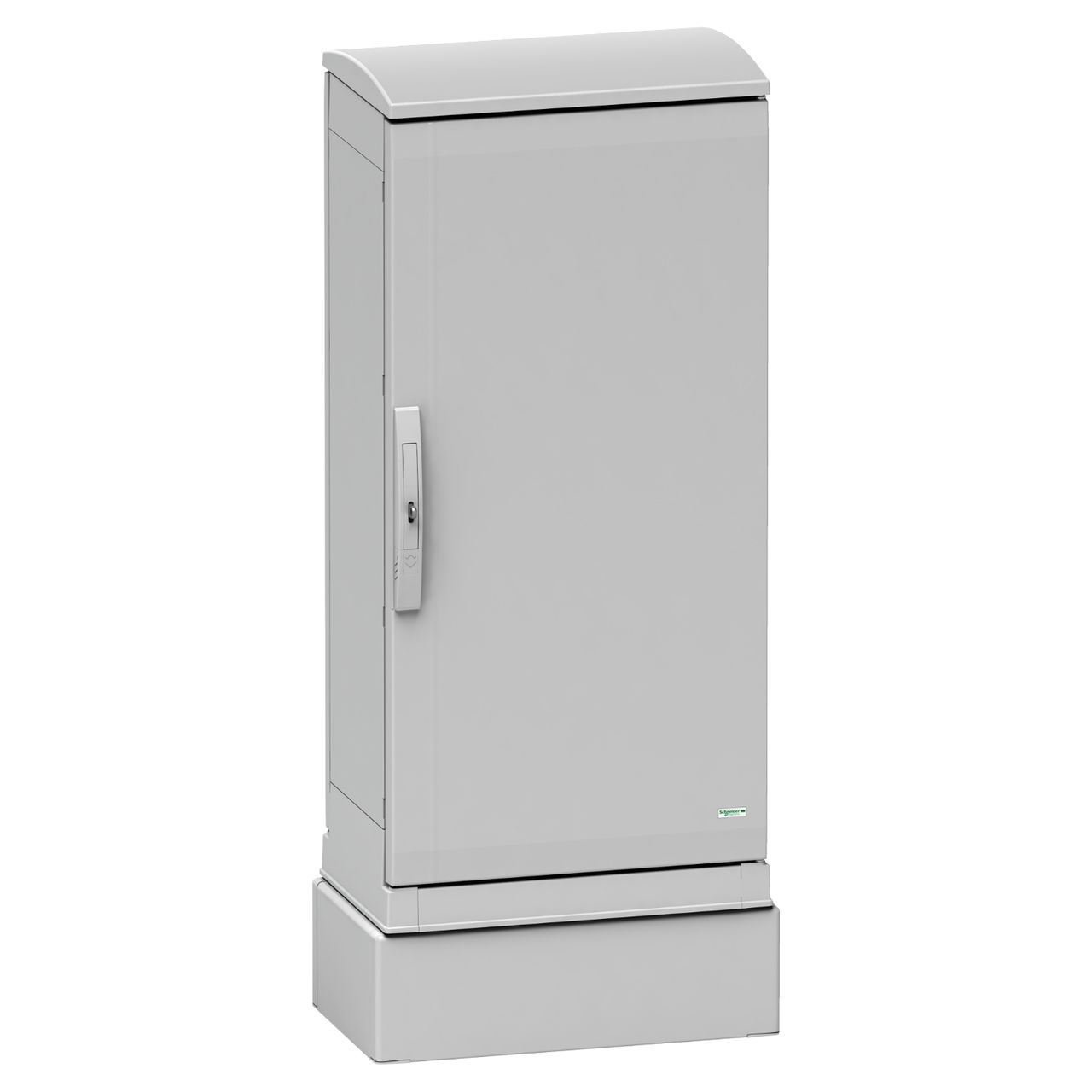Zócalo poliester para armarios PLAZ(T)126 apertura frontal IP44-IK10 RAL7035