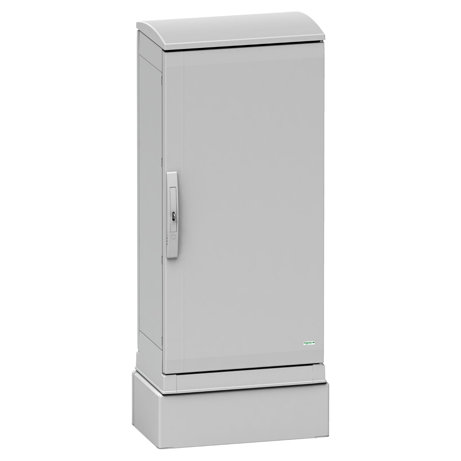 Zócalo poliester para armarios PLAZ(T)126 apertura frontal IP44-IK10 RAL7035