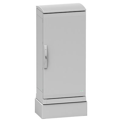 Zócalo poliester para armarios PLAZ(T)74 apertura frontal IP44-IK10 RAL7035