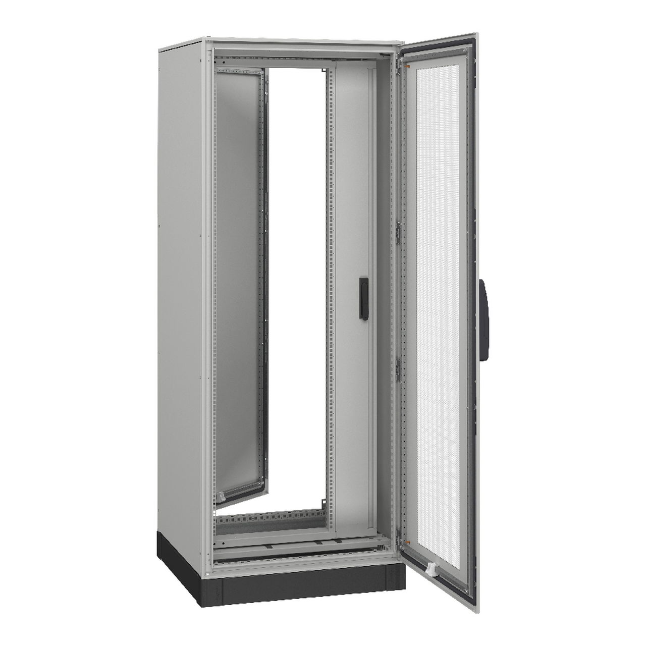 Juego de 4 soportes Spacial SF para bastidor fijo 19", carga 400 kg, 600mm – Imagen 2 de 3