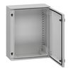 Wall-mounting enclosure polyester monobloc IP66 H530xW430xD200mm