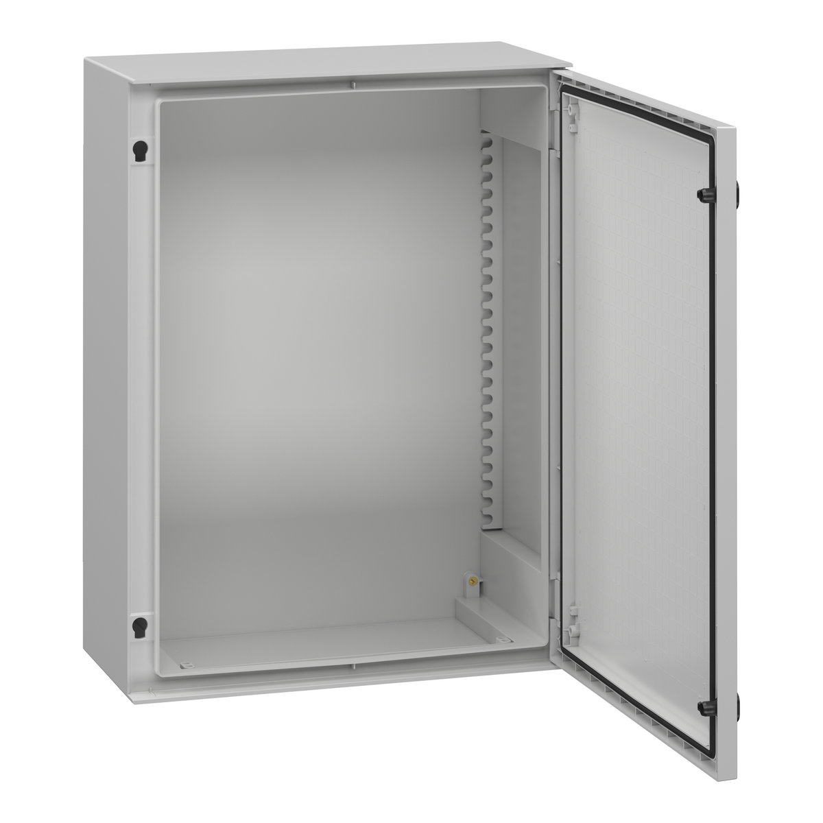 Wall-mounting encl. polyester monobloc IP66 H847xW636xD300mm+bakelite mount.pl. – Imagen 2 de 2