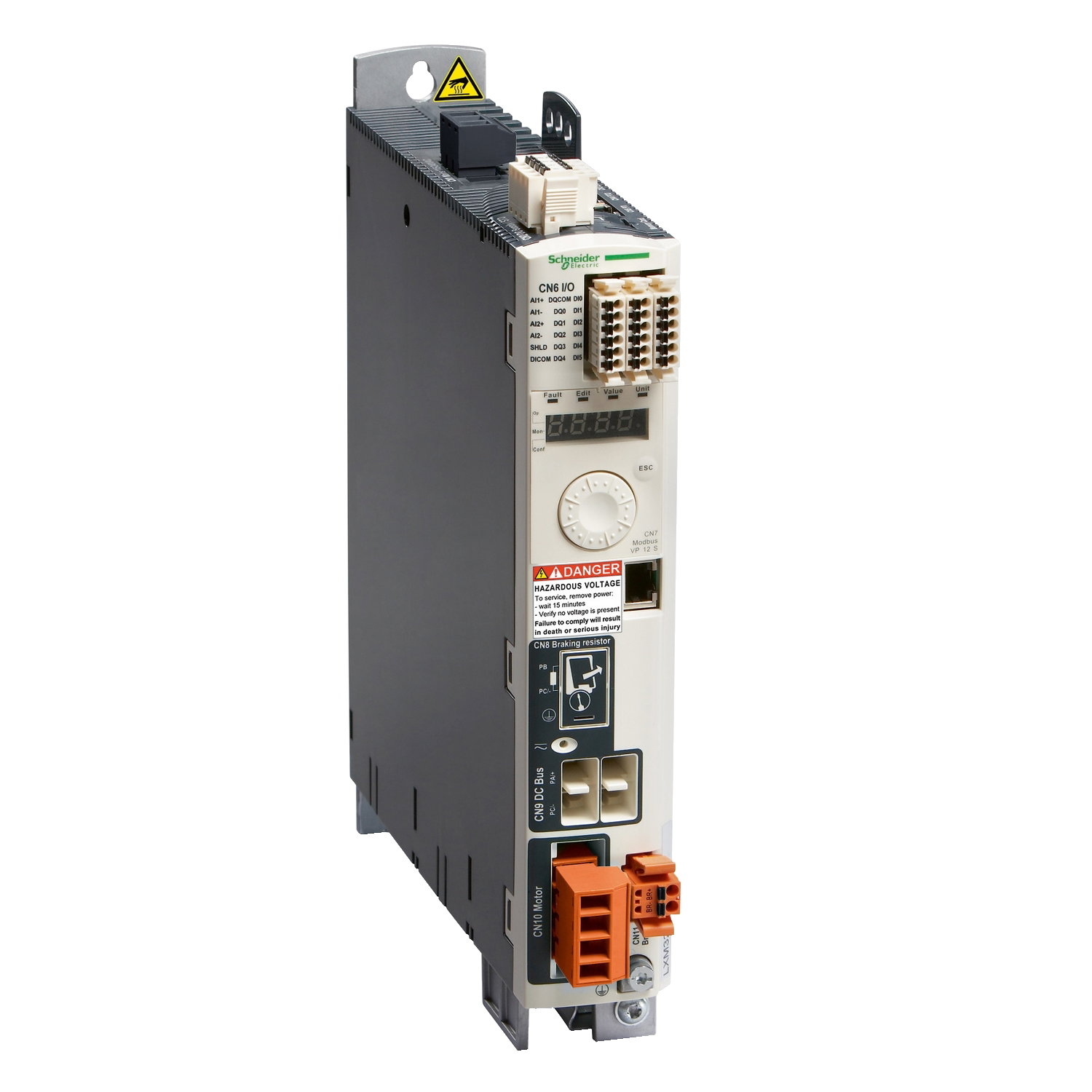 Unidade servo movim., Lexium 32, tensão de fornec. monof. 115/230V, 0,5/1kW