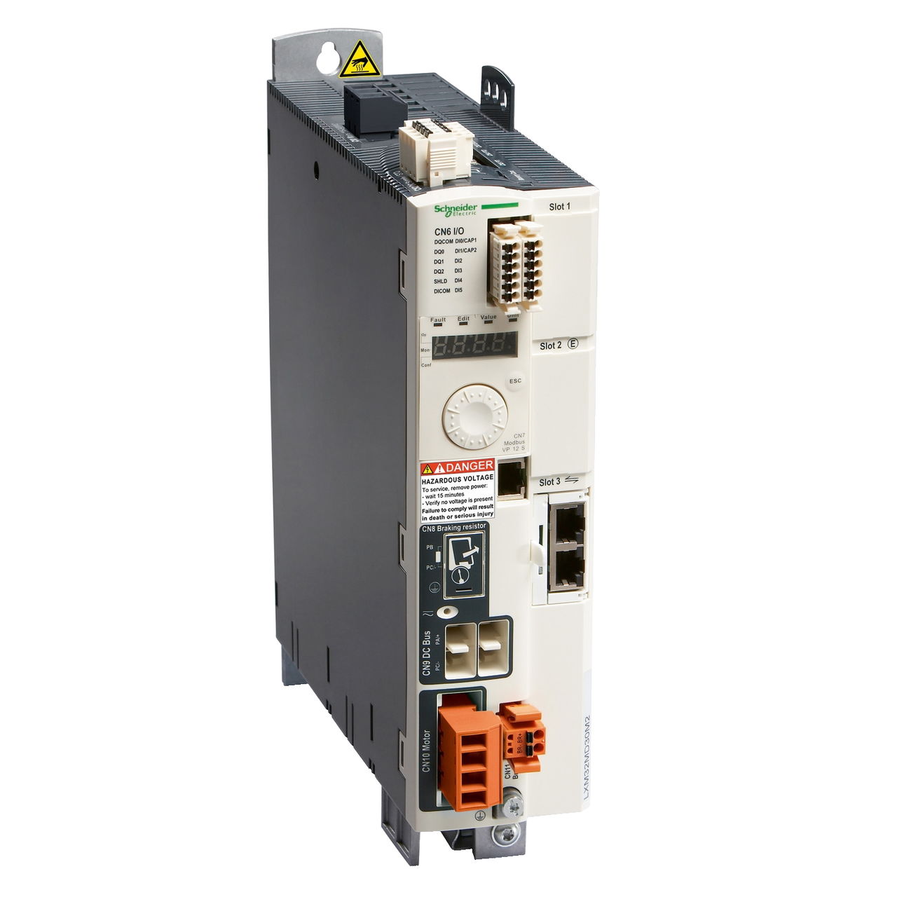 Motion servo drive, Lexium 32, three phase supply voltage 208/480 V, 0.9 kW
