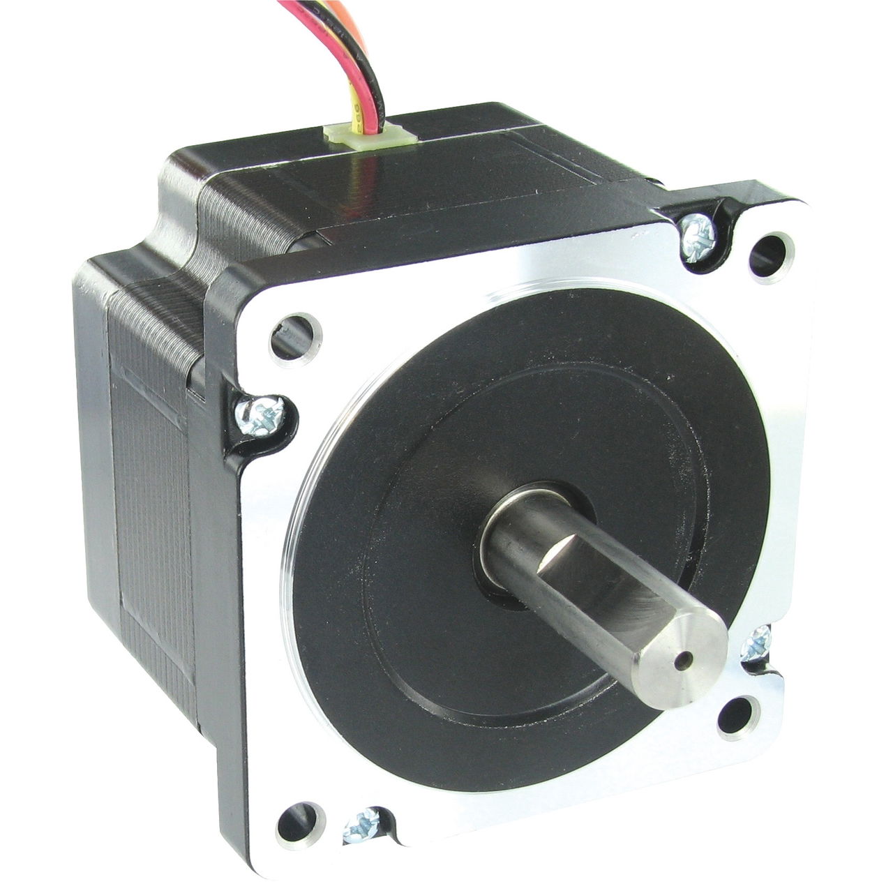 2-phase stepper motor - 9.2 N.m - shaft Ø14 mm - L=120mm - without brake - 6.3A