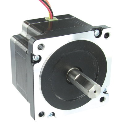2-phase stepper motor - 9.2 N.m - shaft Ø14 mm - L=120mm - without brake - 6.3A