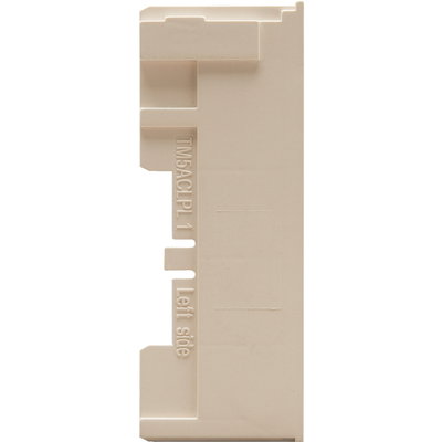 Left retaining plate for bus base