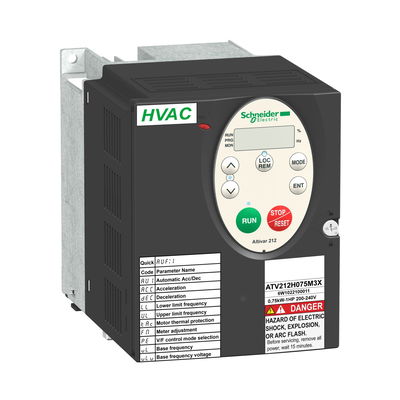 Variable speed drive ATV212 - 0.75kW - 1hp - 480V - 3ph - EMC - IP21