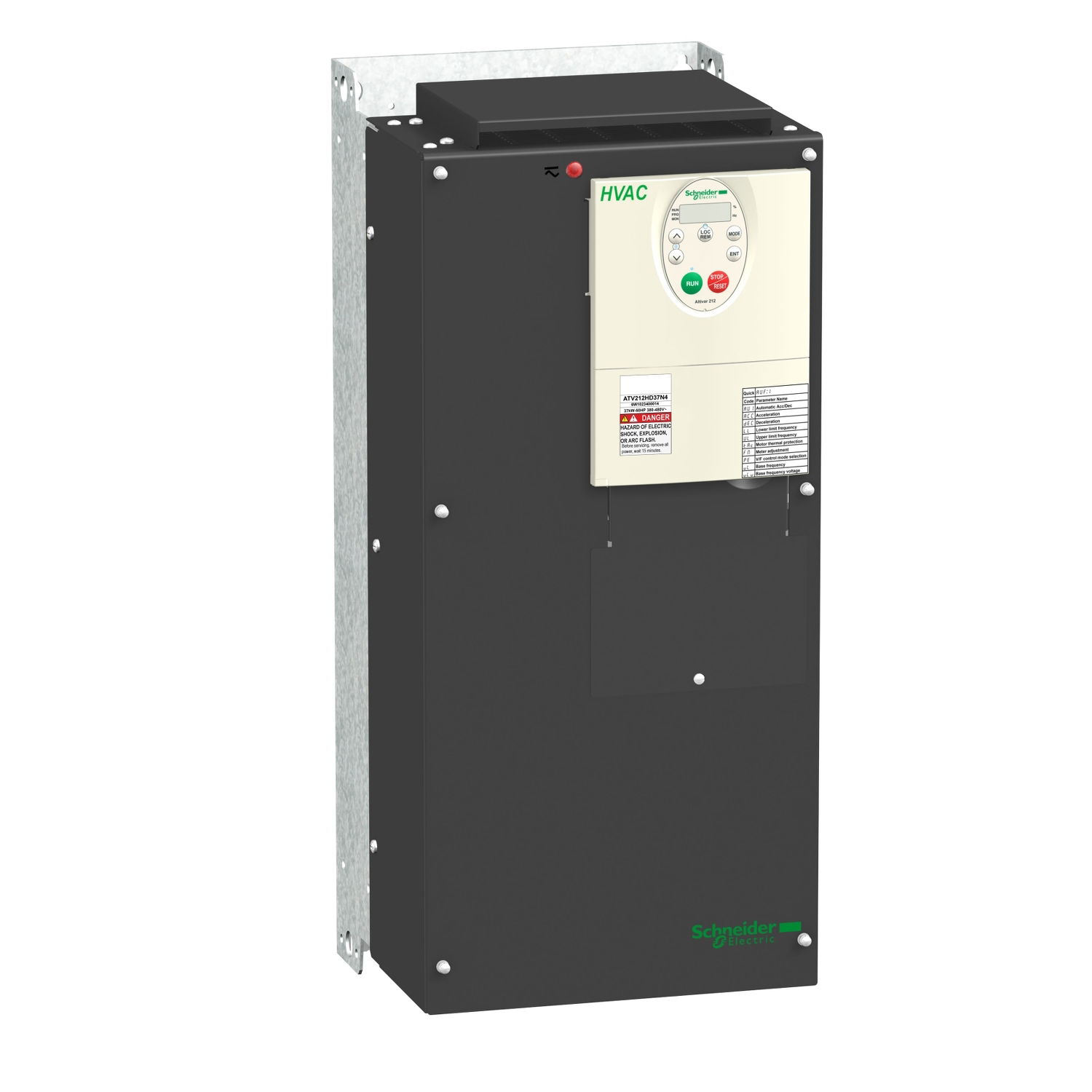 Variable speed drive ATV212 - 45kW - 60hp - 480V - 3ph - EMC - IP21