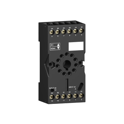 Socket RUZ - separate contact - 12 A - < 250 V - connector - for relay RUMC2..
