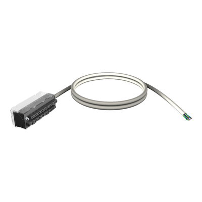 Shielded cord set - 20-way terminal - one end flying leads - for X80 I/O - 5 m