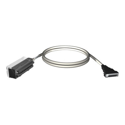 Cord set - 28 ways terminal - SUB-D 25 for X80 I/O - 1.5 m