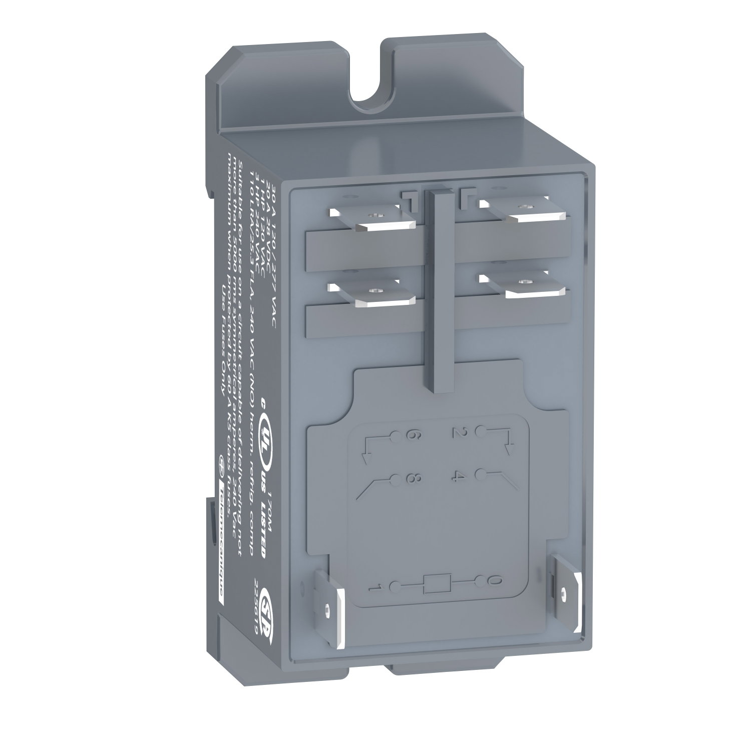 KRAFTRELÄ 25A 2SL 24V DC
