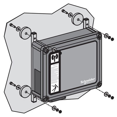 Kit magnets support for ZARB base station