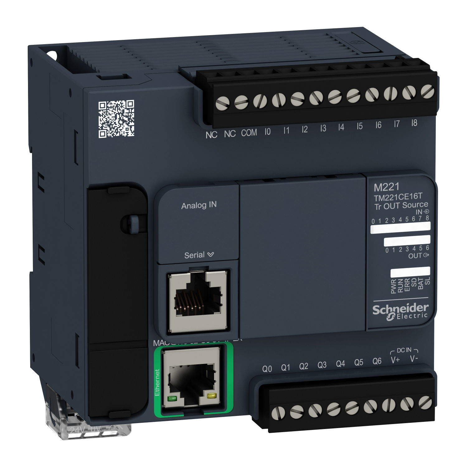 Controller M221 16 IO transistor PNP Ethernet
