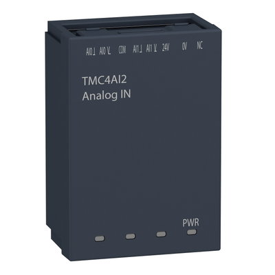 Analogue input cartridge, Modicon M241, 2 analog current inputs