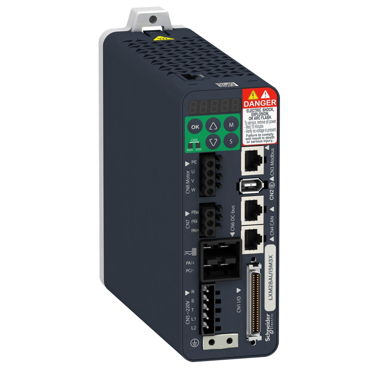 Motion servo drive, Lexium 28, single and three phase 200...230 V, 1 kW