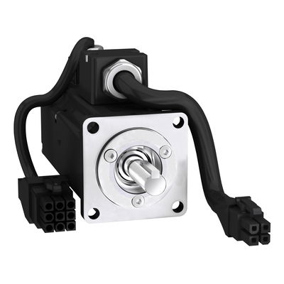 Servo motor BCH, 40mm, 100W, w oil seal, w key, brake, leads con