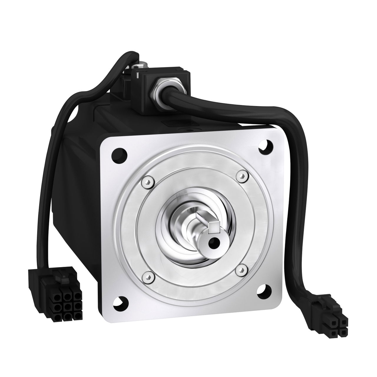 Servo motor BCH, 80mm, 750W, w oil seal, w key, leads con