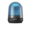 Illuminated beacon without buzzer, blue, Ø100, integral LED, 100...230 V AC