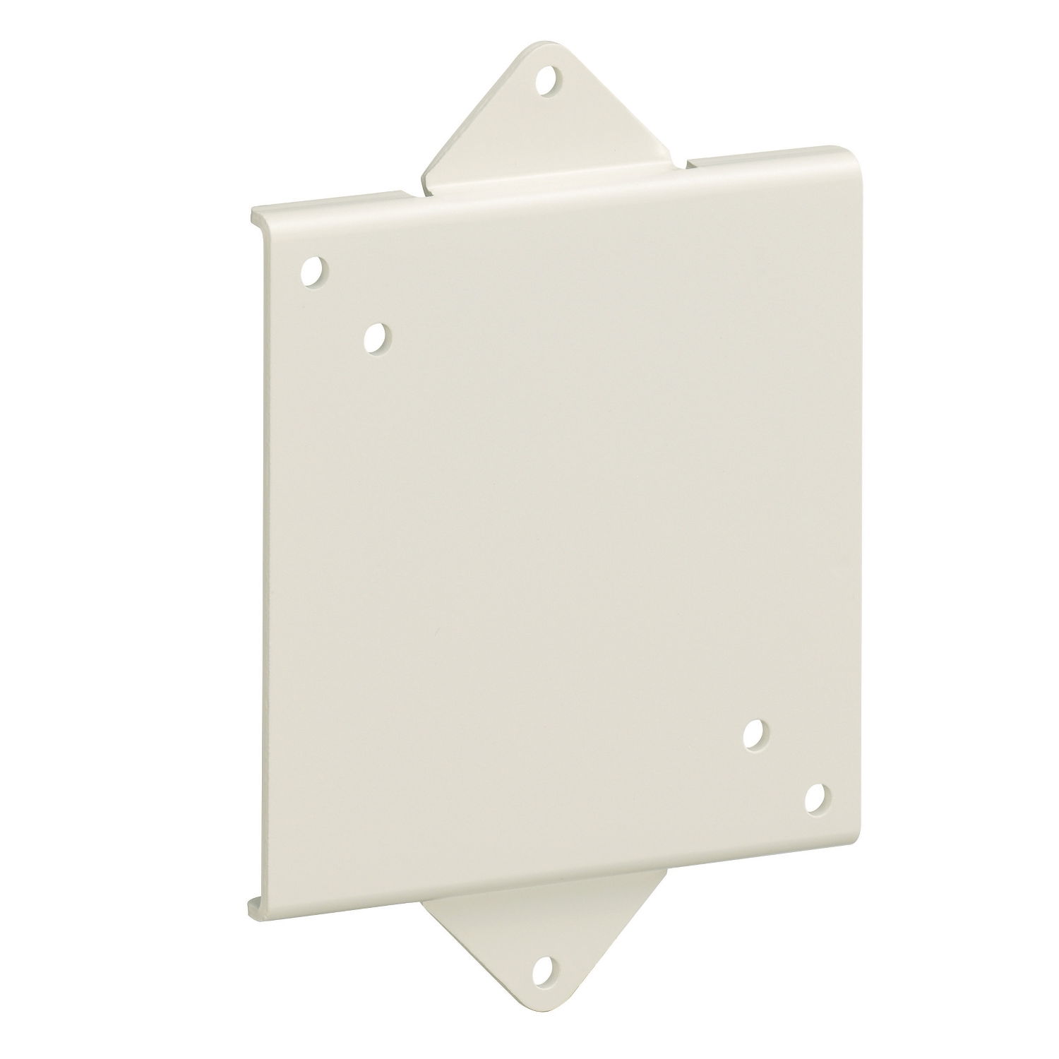 Wall mount plate for DIN72/DIN96 electronic alarms
