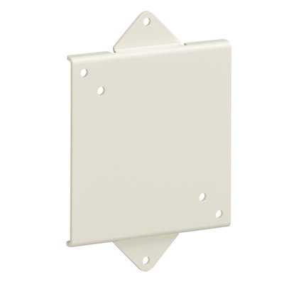 Wall mount plate for DIN72/DIN96 electronic alarms