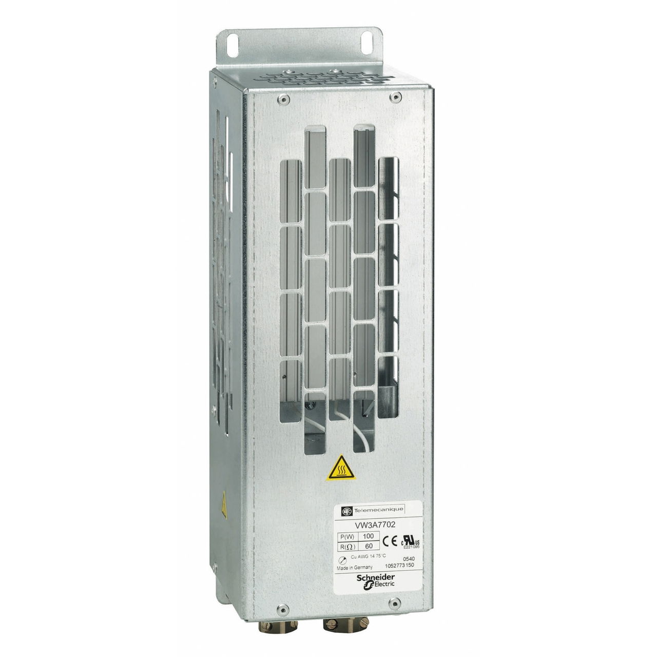 Braking resistor - IP 20 - 60 Ohm - 100 W