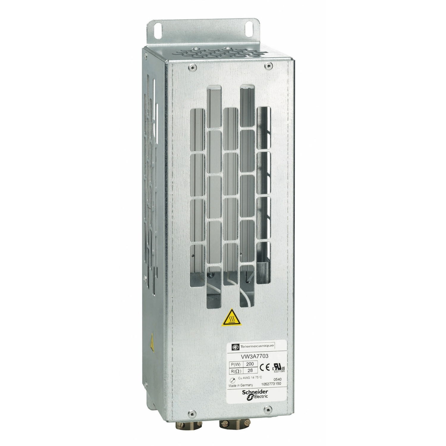 Braking resistor - IP 20 - 28 Ohm - 200 W