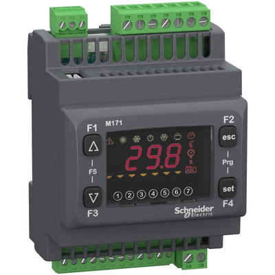 Modicon M171 Optimized Display 14 I/Os, 100-240Vac