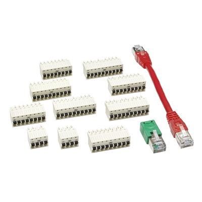 Complete connector set for PacDrive LMC Pro controllers and Sercos cable - 0.13m