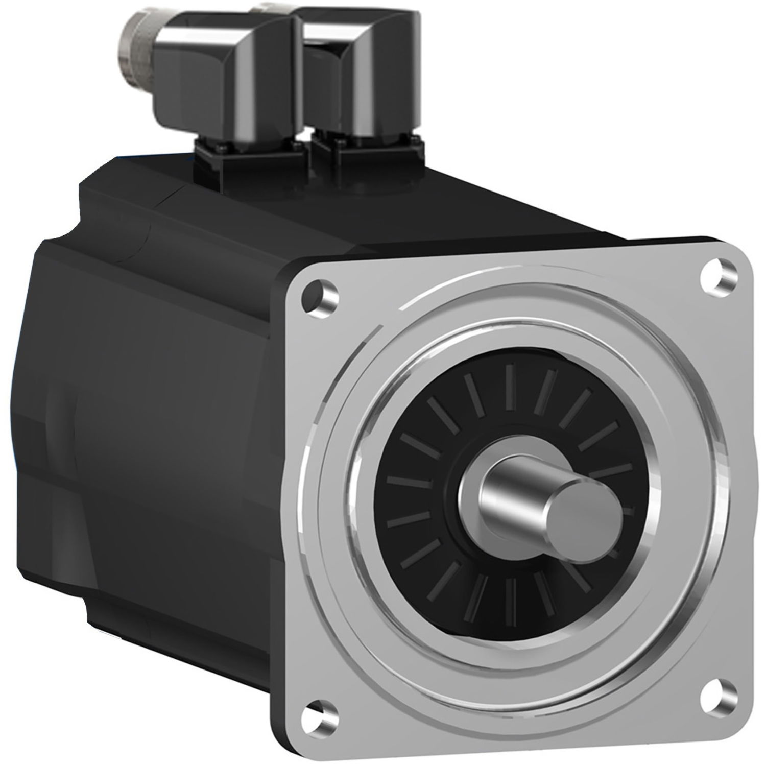 Servo motor SH3 100 8Nm,key,single,nobrake,90°conn.IP54/IP65,6k RPM