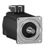 AC-Servomotor, 140mm, 19,5Nm, 2Stacks, glatte Welle, SinCos Singleturn128, M40/M23 gewinkelt, IP54/IP65