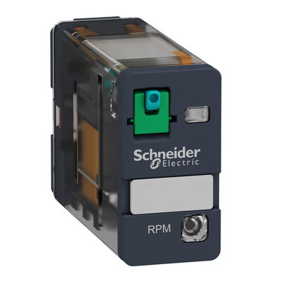 Power plug-in relay, 15 A, 1 CO, with LED, 24 V DC