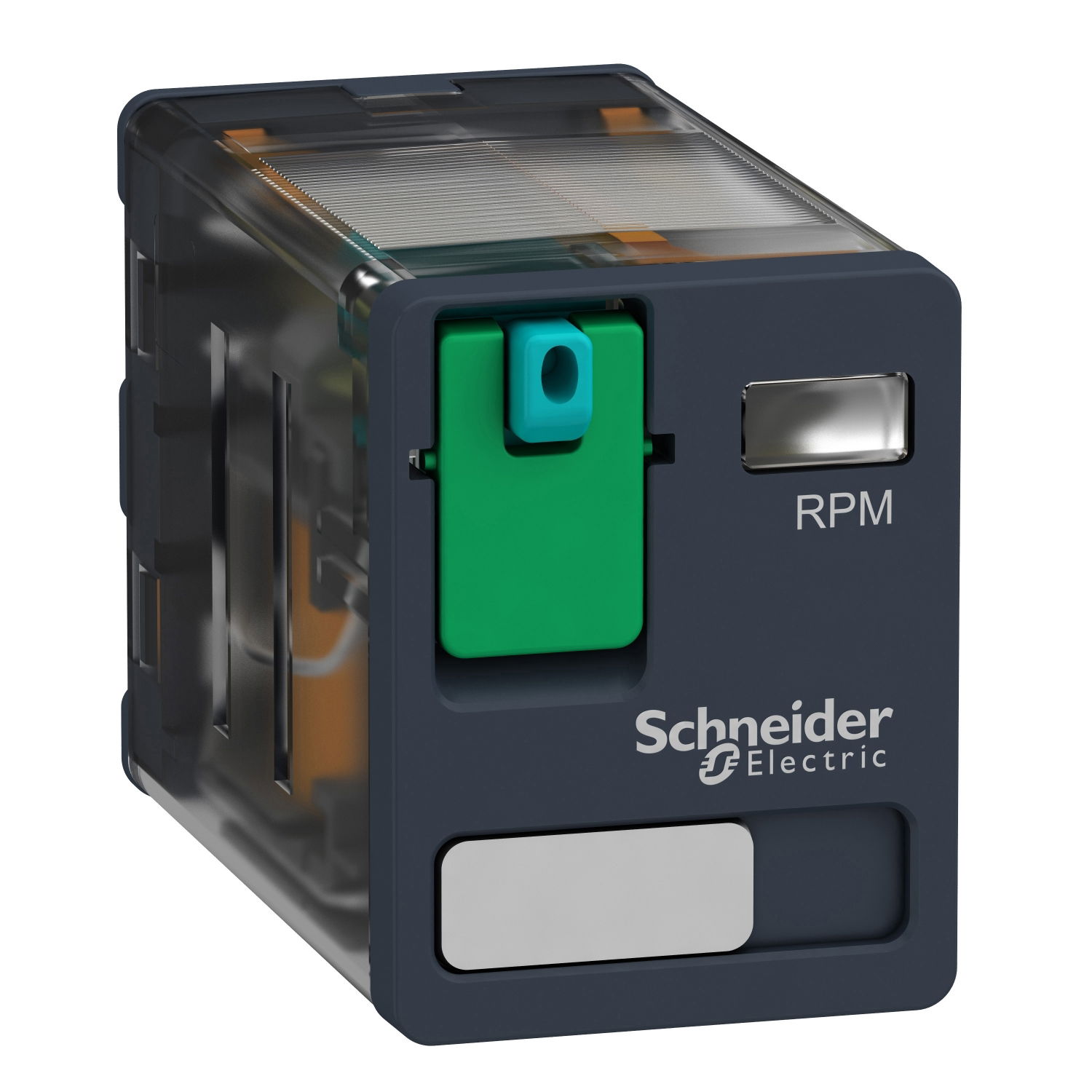 Power plug-in relay, 15 A, 2 CO, 12 V DC