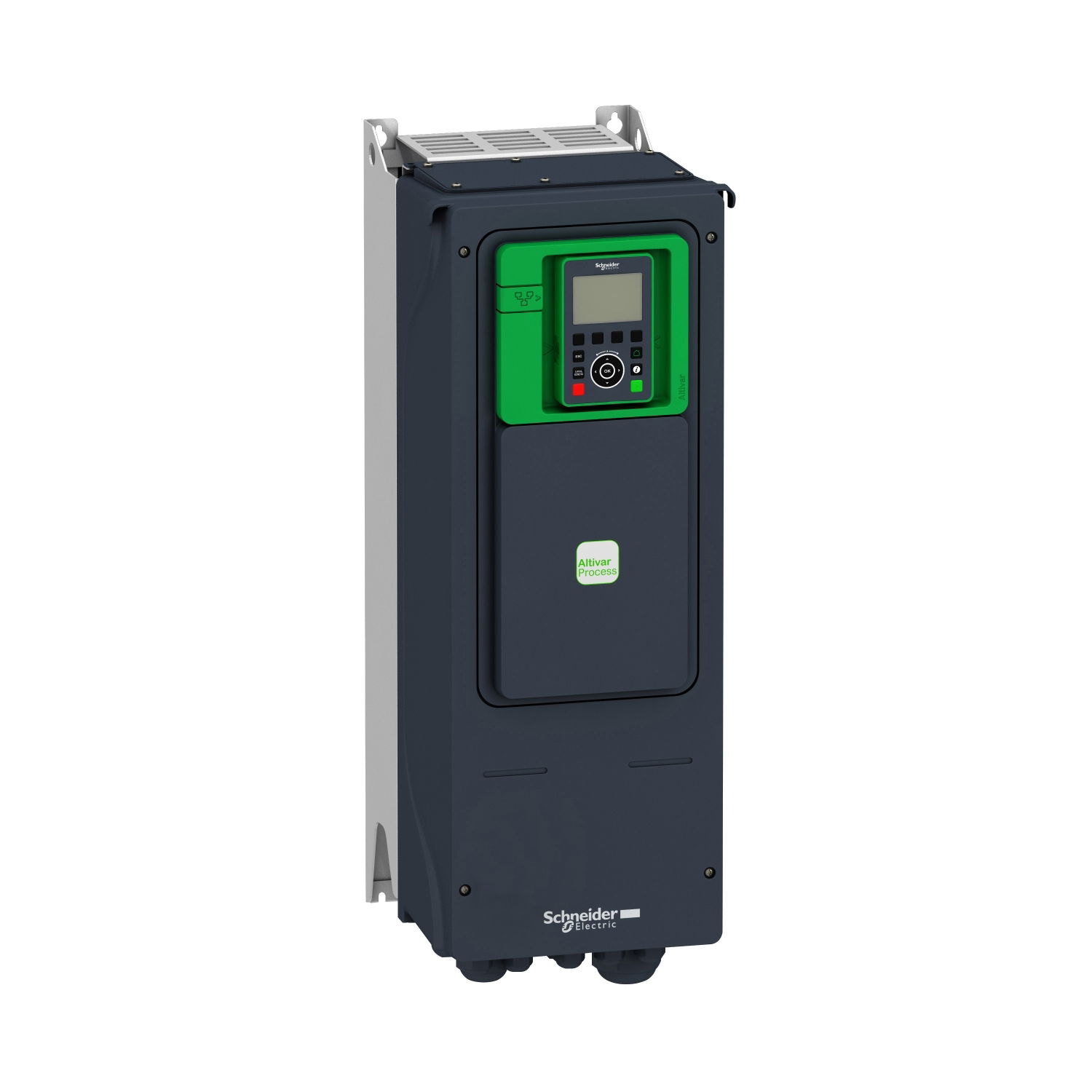 Variable speed drive, ATV950, 1,5kW, 400/480V, with braking unit, IP55