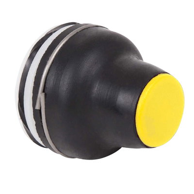 Booted head for pushbutton XAC-B - yellow - 4 mm, -25..+70 °C