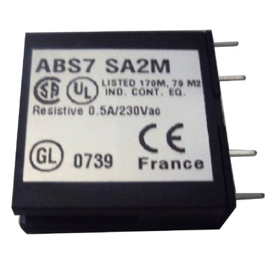 Plug-in solid state relay - 10 mm - output - 24..240 V AC - 0.5 A