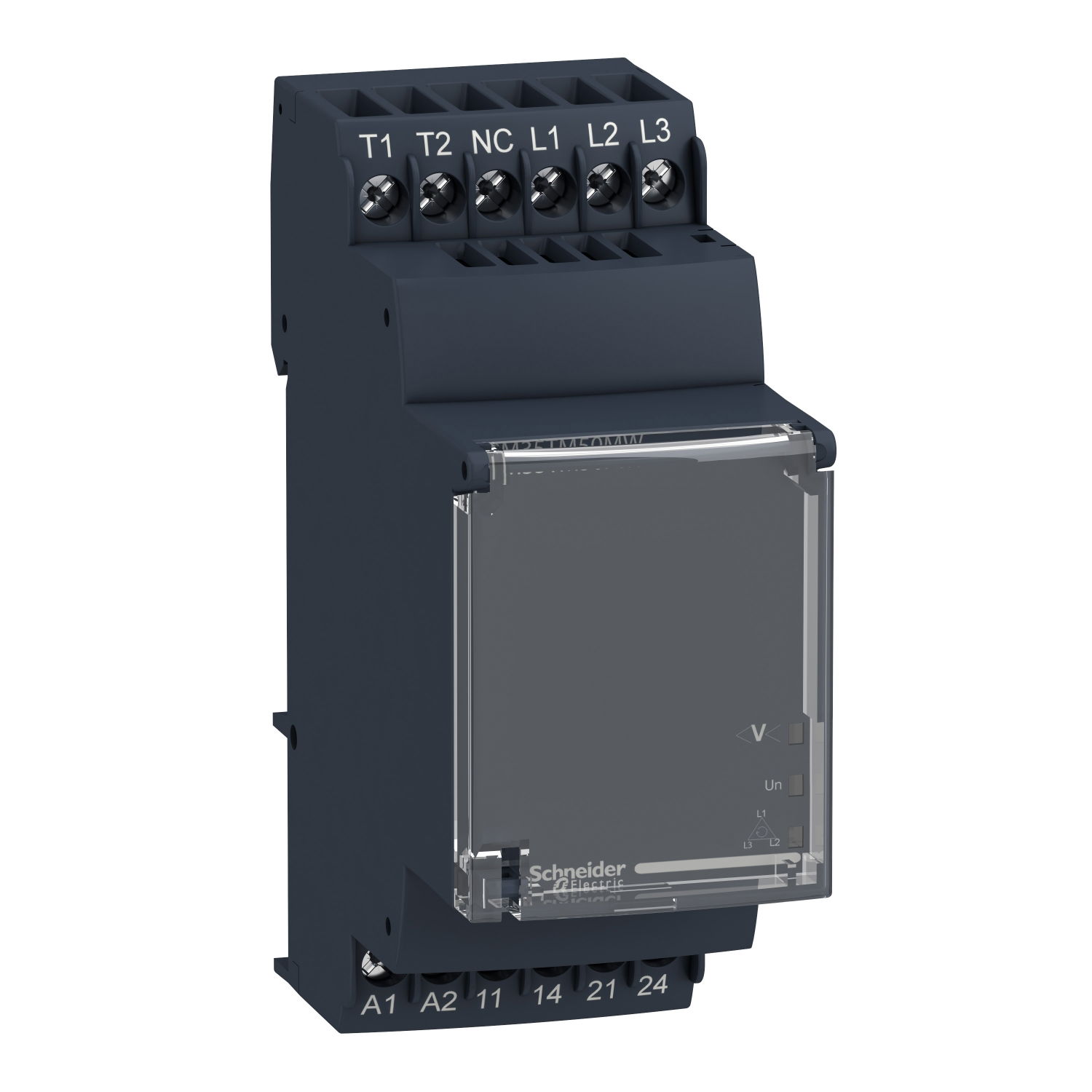 Motor voltage and temperature control relay - RM35-T - 24..240 V AC/DC - 2 NO