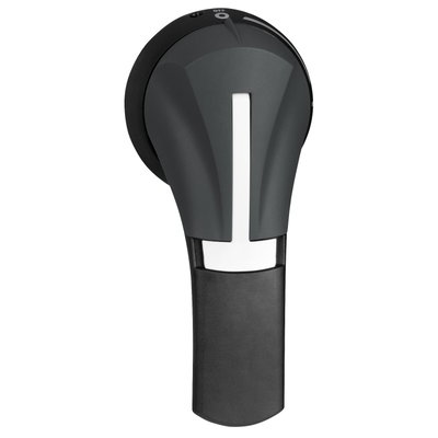 External rotary handle, TeSys GS, black handle, front mounting, 2 positions I-O, IP65, for GS 100-400A IEC
