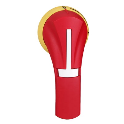 External rotary handle, TeSys GS, red handle, front mounting, 2 positions I-O, IP65, for GS 100-400A IEC