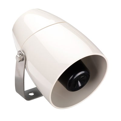 Sirena, 2 tonos, 106 dB, blanco, IP53